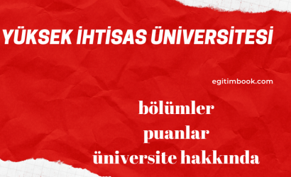 yüksek ihtisas üniversitesi
