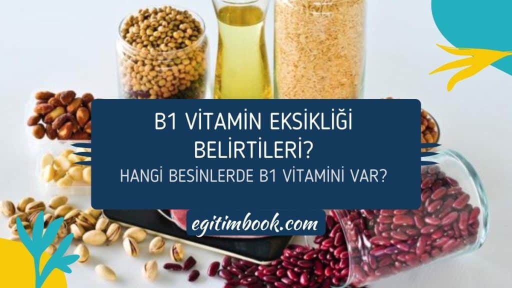 B1 vitamin eksikliği belirtileri nelerdir?