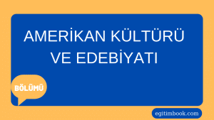 amerikan kültürü ve edebiyatı