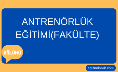 antrenörlük eğitimi